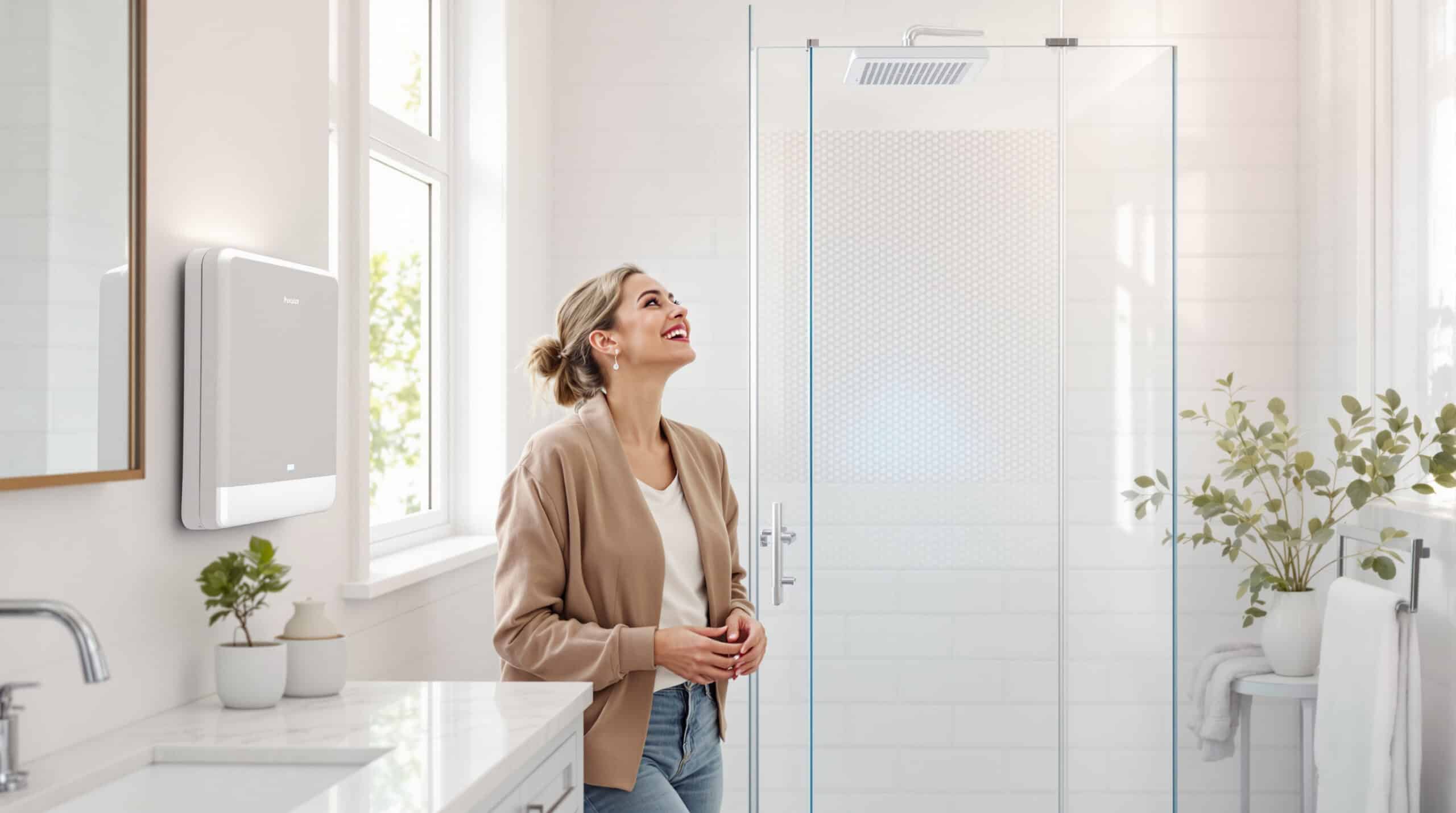 Hang het naast het bad of de douche en vaarwel vocht en schimmel in je badkamer: de oplossing voor stoomproblemen