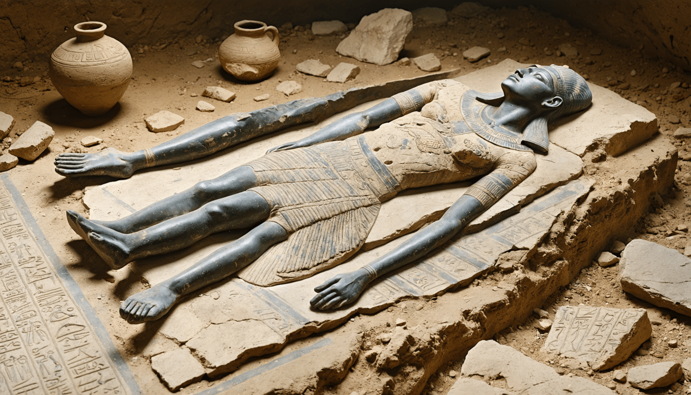 Historische vondst: een meer dan 40 eeuwen oud familiefiguurtje is ontdekt dat de geschiedenis van het oude Egypte verandert