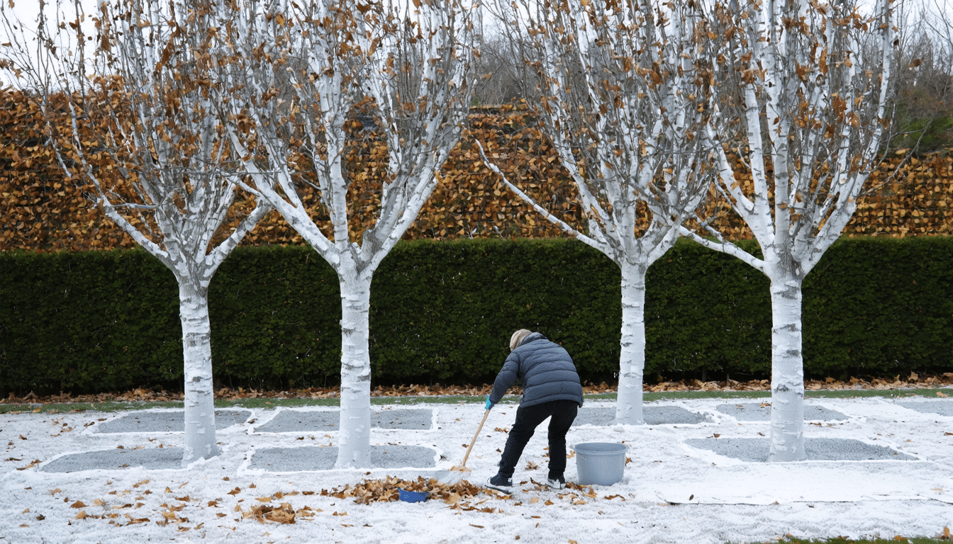 Kalken van fruitbomen: wanneer is het geschikt om fruitbomen te kalken? Kan dat in november?
