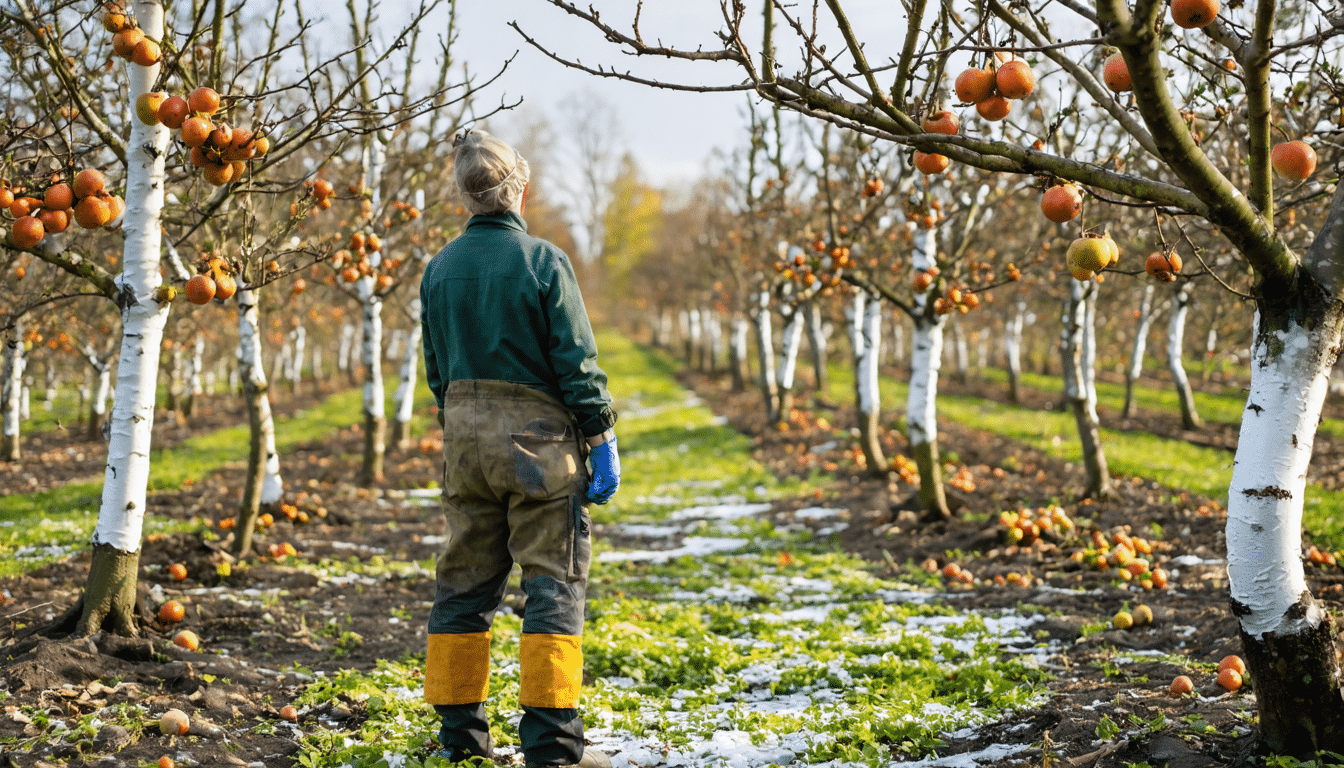 Kalken van fruitbomen: wanneer moet men fruitbomen kalken? Kan dat in november?