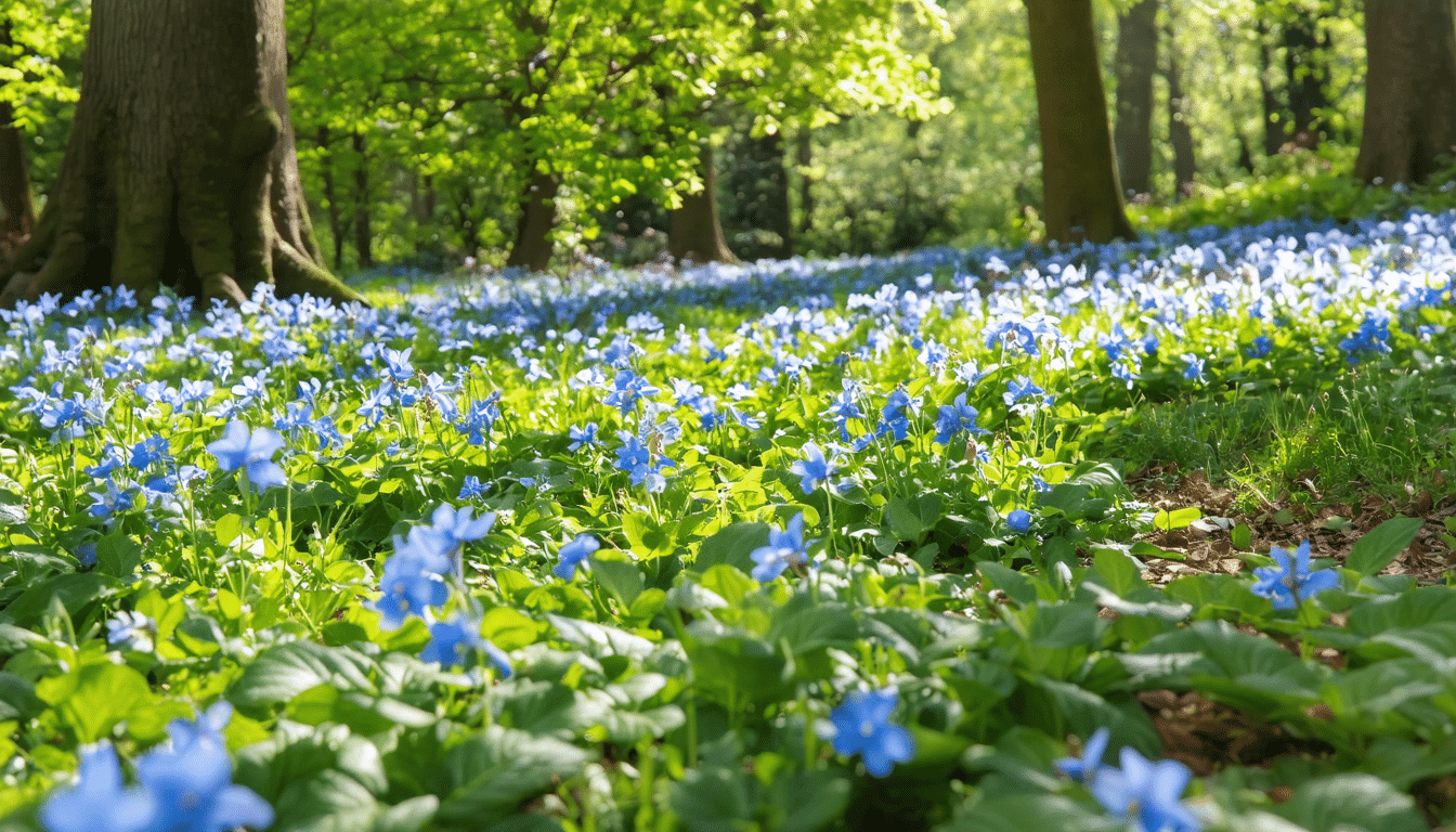 Zaai één keer in oktober en uw tuin zal u jarenlang plezier brengen: in het voorjaar vormt deze plant een blauw bloementapijt